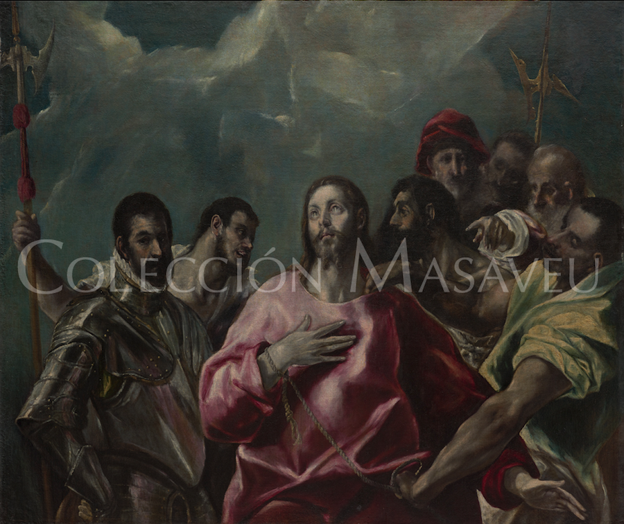 El Expolio. Author: El Greco. Domenicos Theotocópuli. Property of Colección Masaveu. © Fundación María Cristina Masaveu Peterson, 2014. Photography by Marcos Morilla